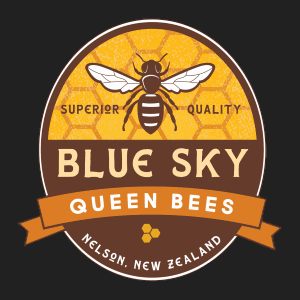 Blue Sky Beekeeping logo